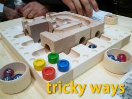 キュボロ(cuboro)玉の道/ゲーム　トリッキーウェイ(正規品) | キュボロ(クボロ)社(スイス)