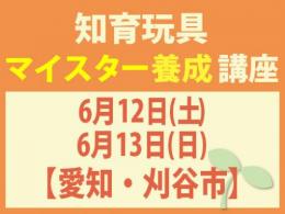【愛知・刈谷校】2027年6月12日(土)・6月13日(日)知育玩具インストラクター®マイスター養成講座|一般社団法人 日本知育玩具協会