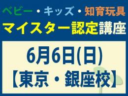 【東京・銀座校】2027年6月6日(日)マイスター認定講座|一般社団法人 日本知育玩具協会