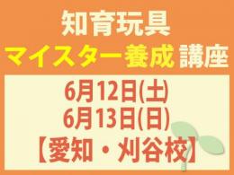 【愛知・刈谷校】2027年6月12日(土)・6月13日(日)知育玩具インストラクター®マイスター養成講座|一般社団法人 日本知育玩具協会