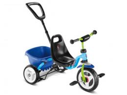 【日本限定・最終モデル】プッキー 三輪車 CAT1 ブルー | 1-5歳 長く使える | 皇室ご愛用 ドイツ製 3年保証