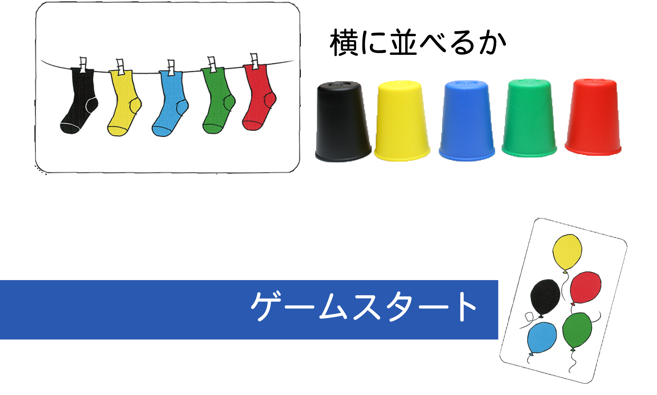 横に並べるか