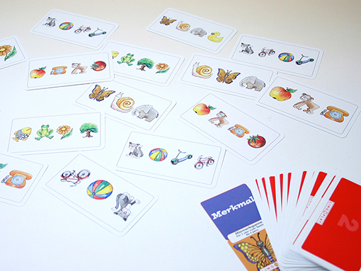 言葉を育てる・順番ゲーム「蝶」