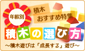 積木の選び方 年齢別