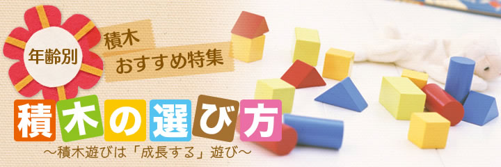 積木 年齢別つみきの選び方