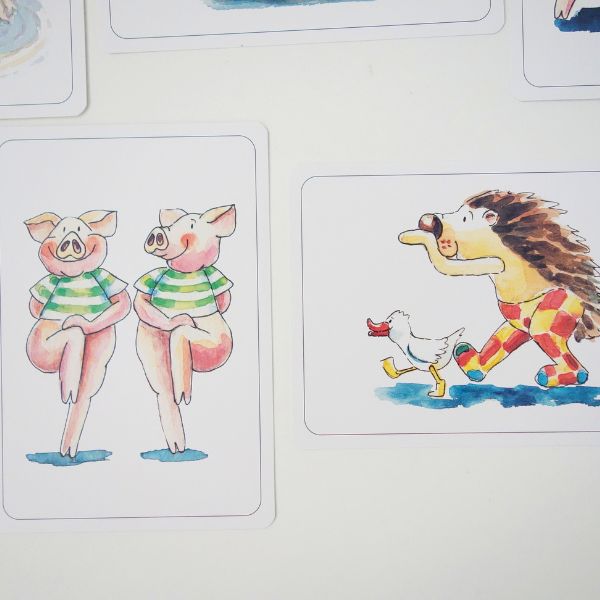 コブタの体操ゲームの遊び方